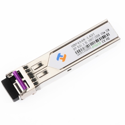 SFP 2.5G单纤 1490nm TX / 1550nm RX 40km