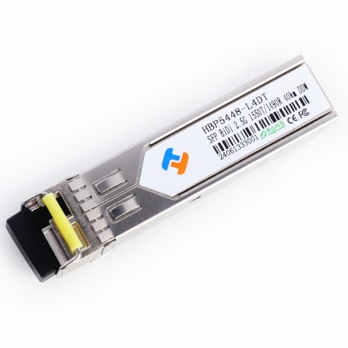 SFP 2.5G单纤 1550nm TX / 1490nm RX 40km