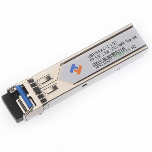 SFP 1.25G 单纤 1310nm TX / 1490nm RX 10km